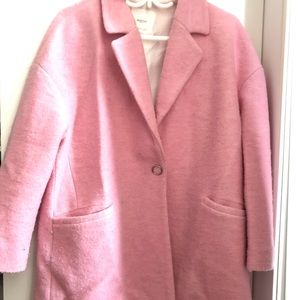 Mango Jackets & Coats - MANGO pink medium coat Mango Jackets & Coats - MANGO pink medium coat